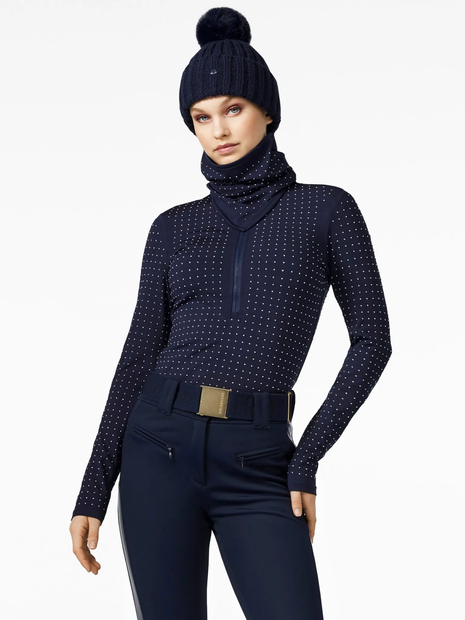 Goldbergh ANTOINETTE Neckwarmer french blue Store