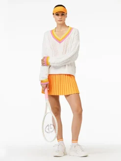 Goldbergh CABLE Knit Sweater white Fashion