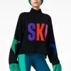 Goldbergh CALORE Long Sleeve Knit Sweater black Outlet