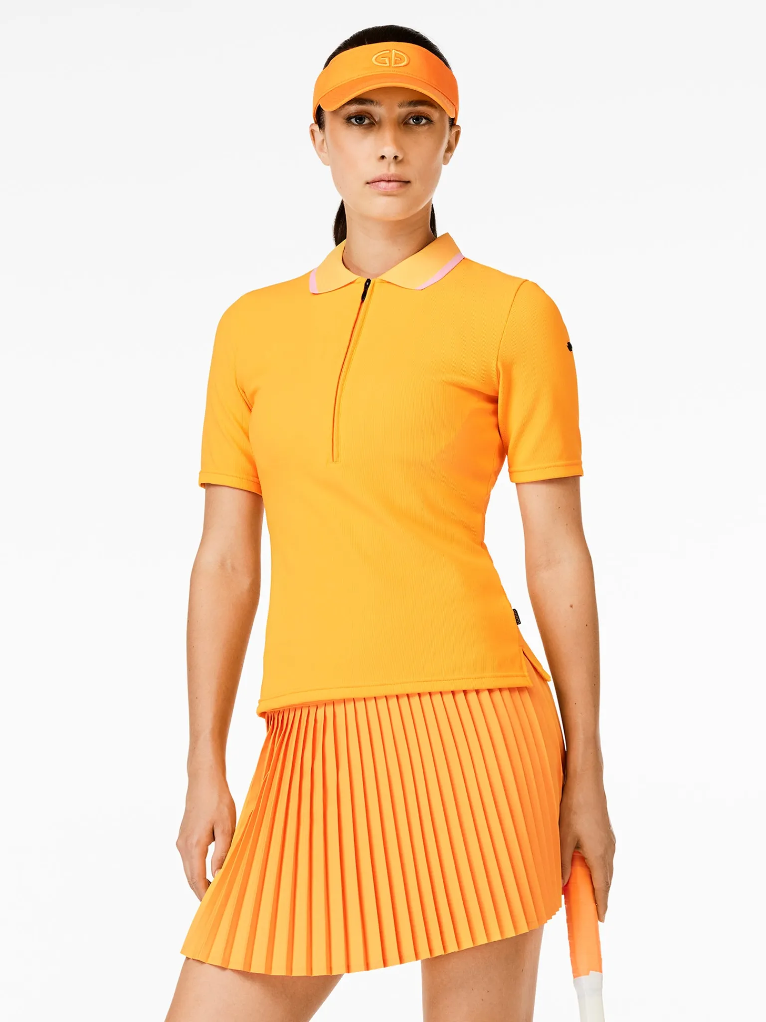 Goldbergh CASSIA Short Sleeve Top papaya Flash Sale