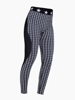 Goldbergh Celeste Baselayer Pant Black/white Hot