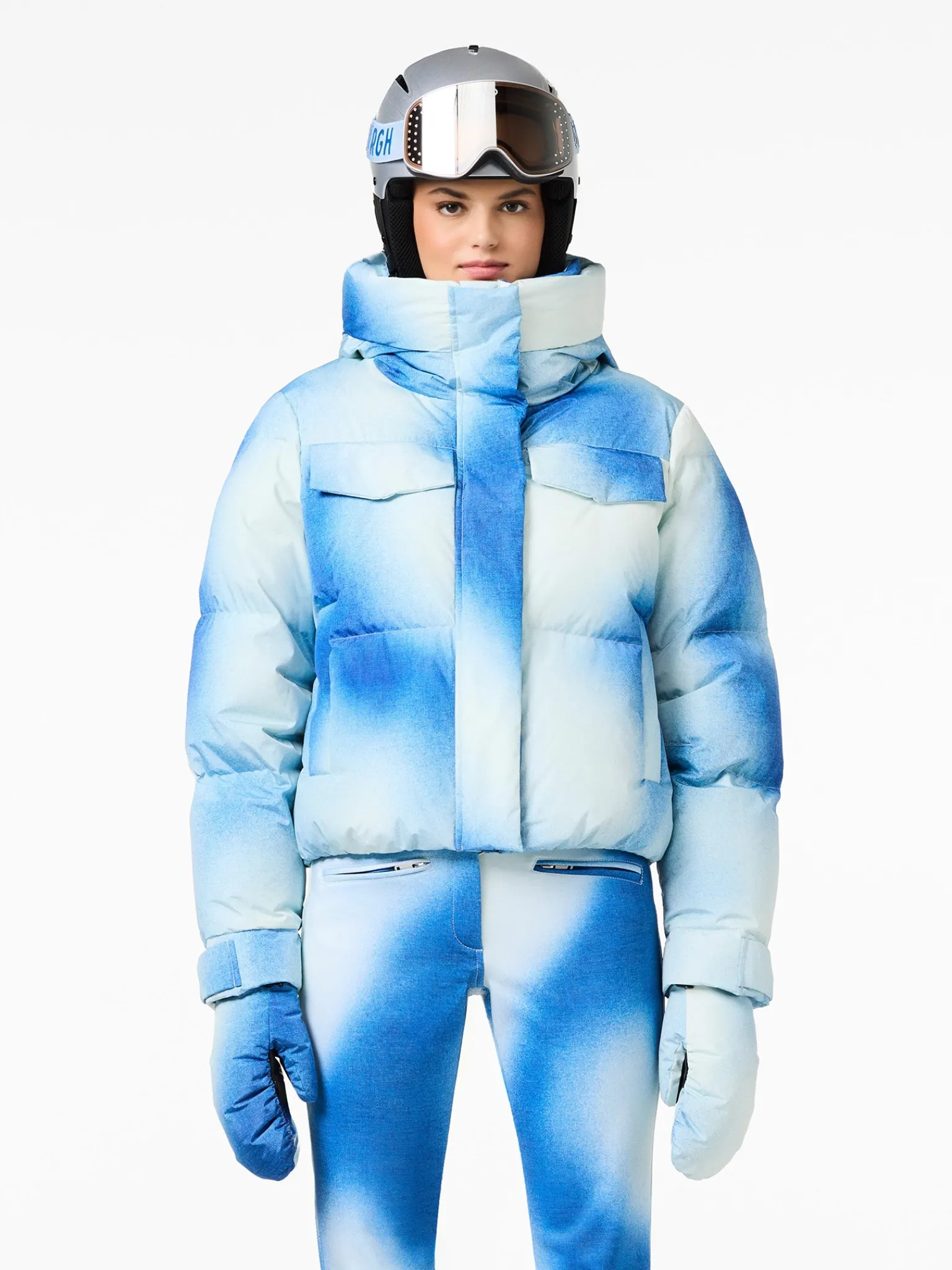 Goldbergh CIEL BLEU Ski Jacket denim print Discount