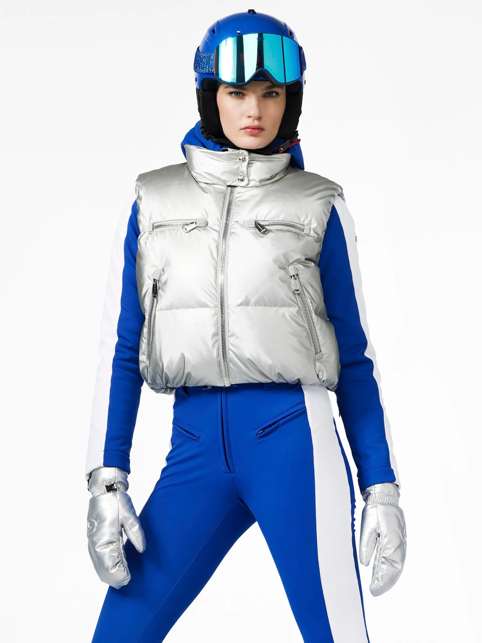 Goldbergh ÉCLAT Ski Bodywarmer silver Cheap