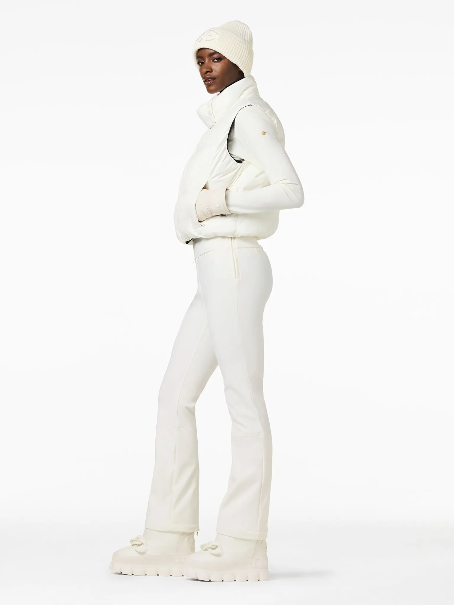 Goldbergh CÂLIN Ski Bodywarmer cream Clearance