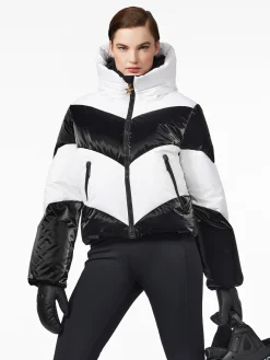 Goldbergh COURAGE Ski Jacket black/white Clearance