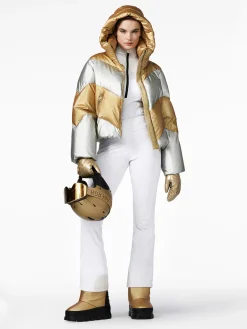 Goldbergh COURAGE Ski Jacket gold/silver Best Sale