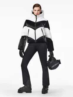 Goldbergh COURAGE Ski Jacket black/white Clearance