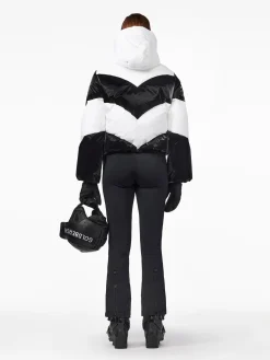 Goldbergh COURAGE Ski Jacket black/white Clearance