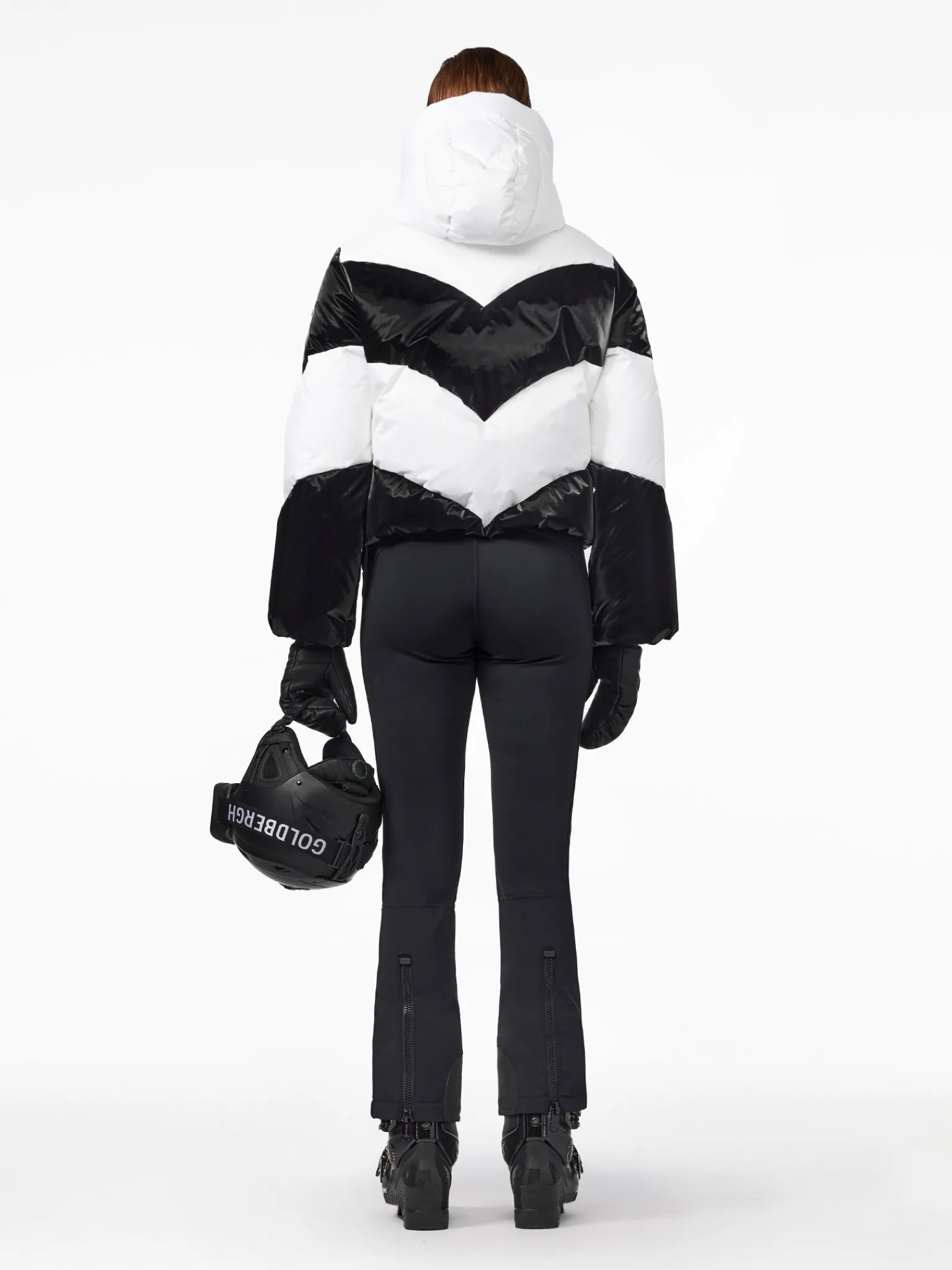 Goldbergh COURAGE Ski Jacket black/white Clearance