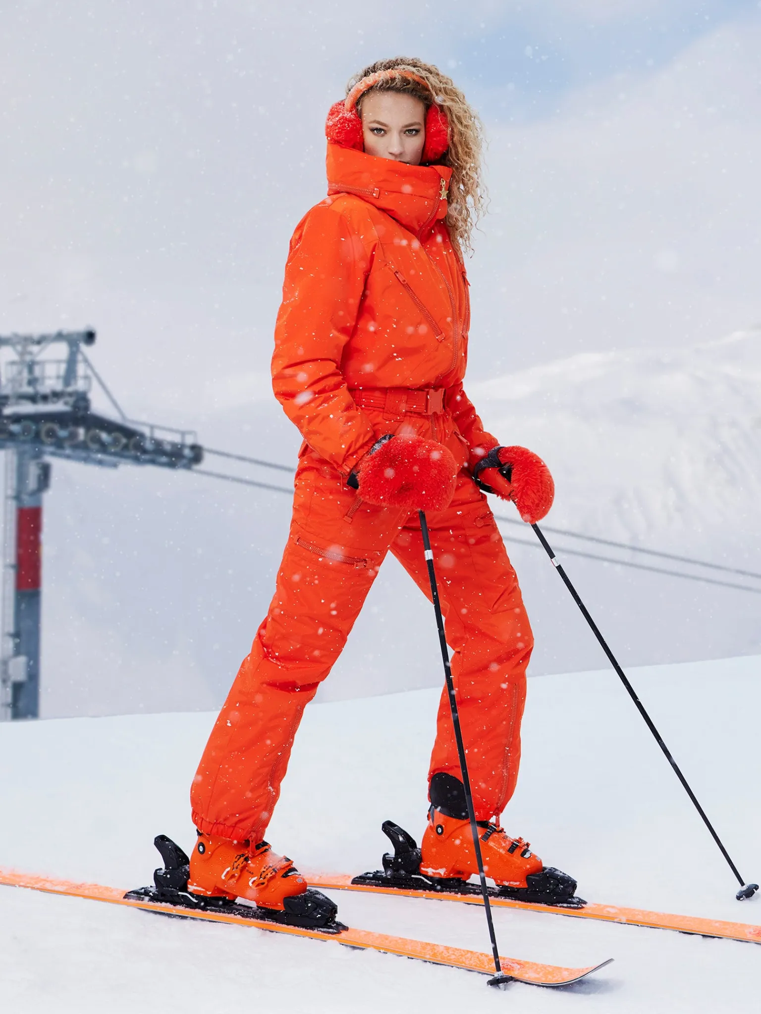 Goldbergh DISCOVER Ski Suit orange Fashion