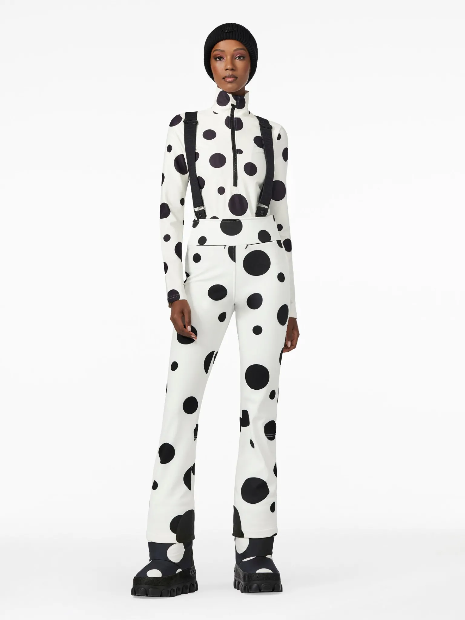 Goldbergh DOTTIE Ski Pully dot cream Flash Sale