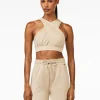 Goldbergh DRAPE Bra white sand Cheap