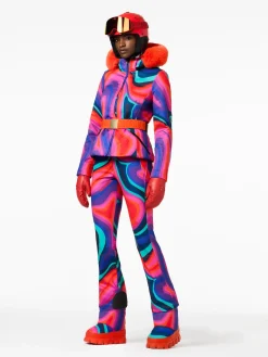 Goldbergh FAIRY Ski Pants absinthe rainbow Fashion