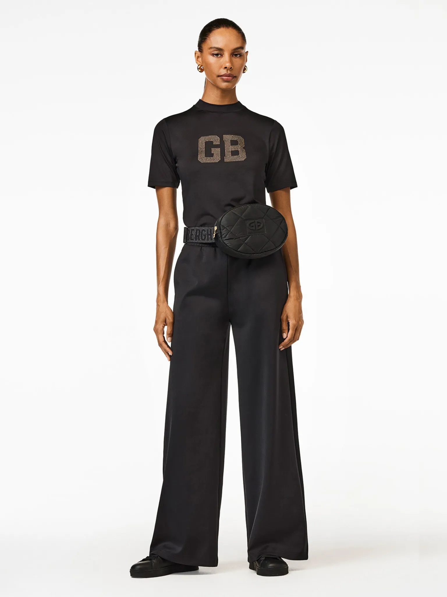 Goldbergh FELICITY Short Sleeve Top black Outlet