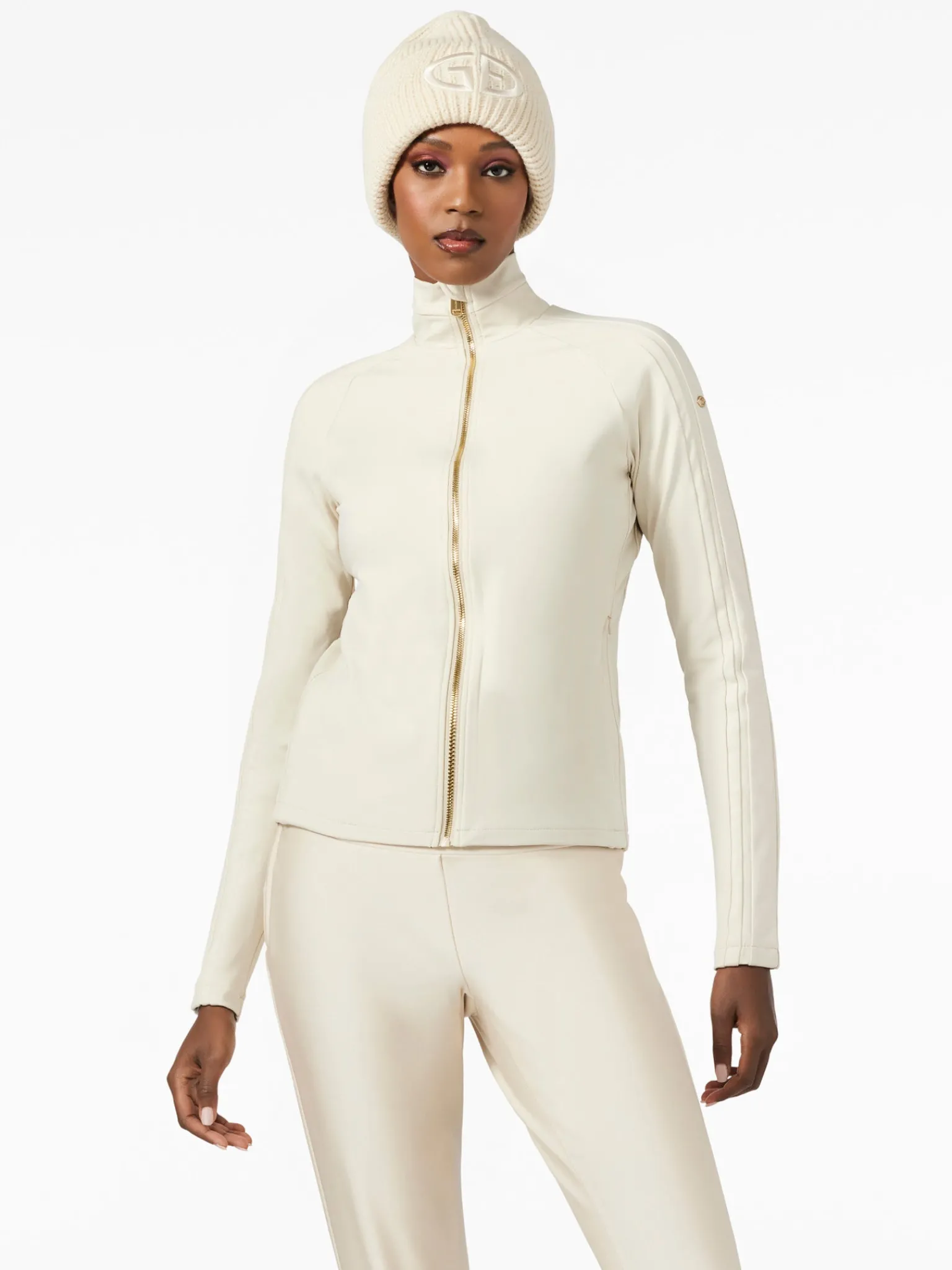 Goldbergh FINISH Full Zip Cardigan champagne Hot