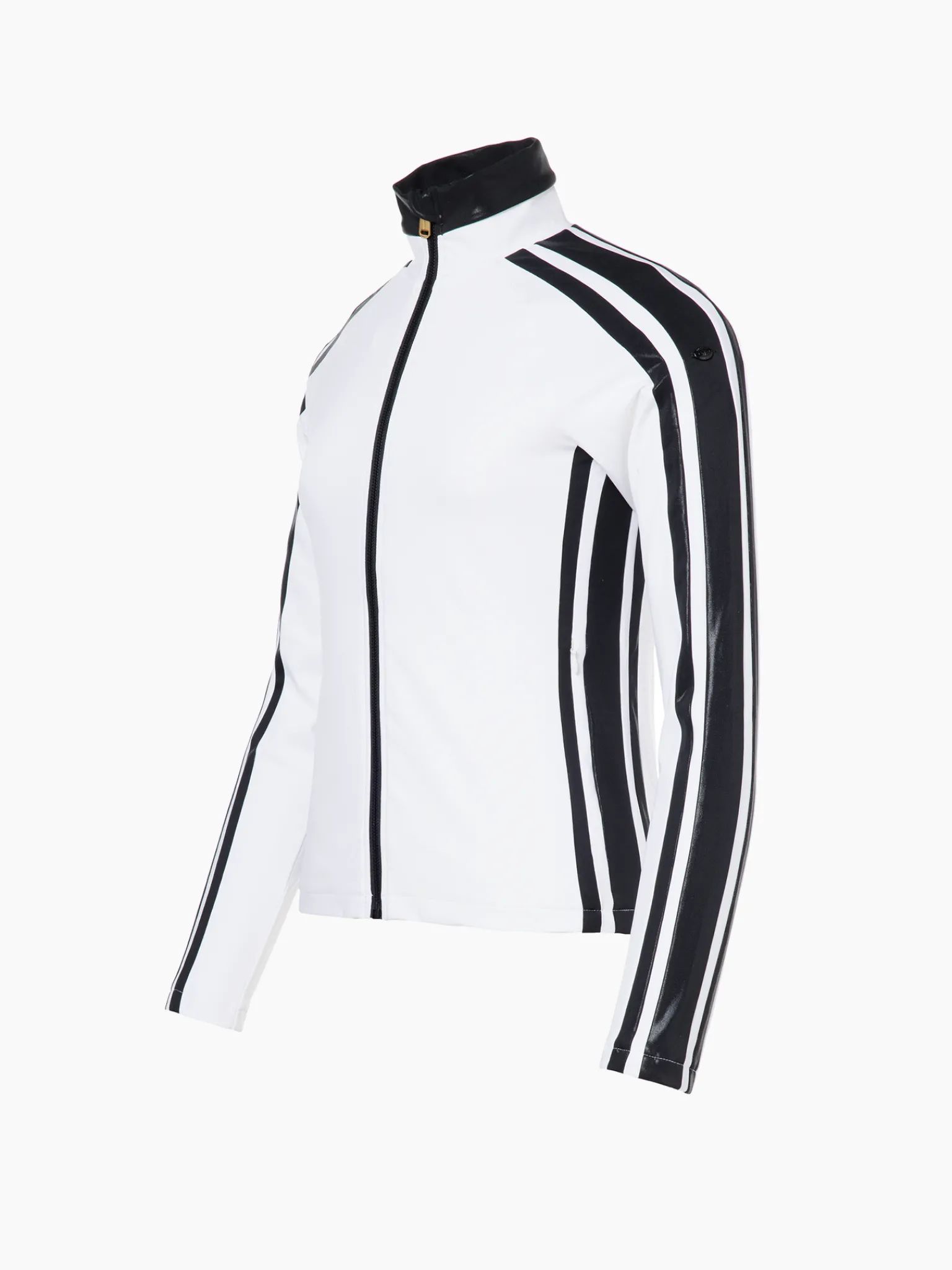 Goldbergh FINISH Full Zip Cardigan white/black Clearance