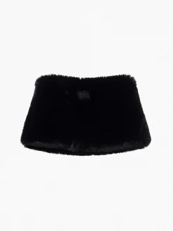 Goldbergh FROST Fluffy Collar black Best Sale