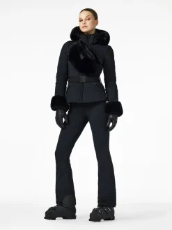 Goldbergh GISELLE FAUX BORDER Ski Jacket black Online
