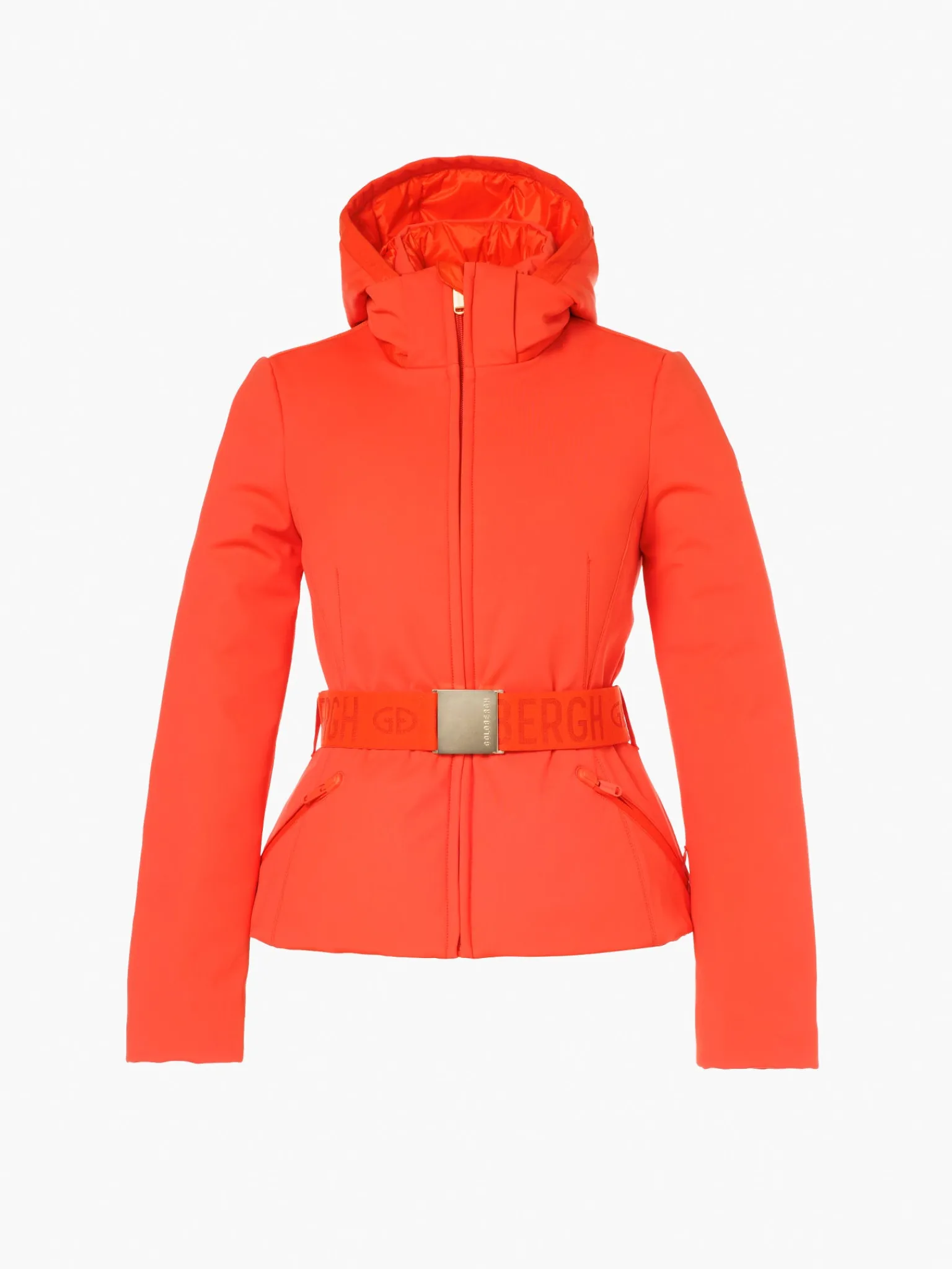 Goldbergh GISELLE FAUX BORDER Ski Jacket orange Shop