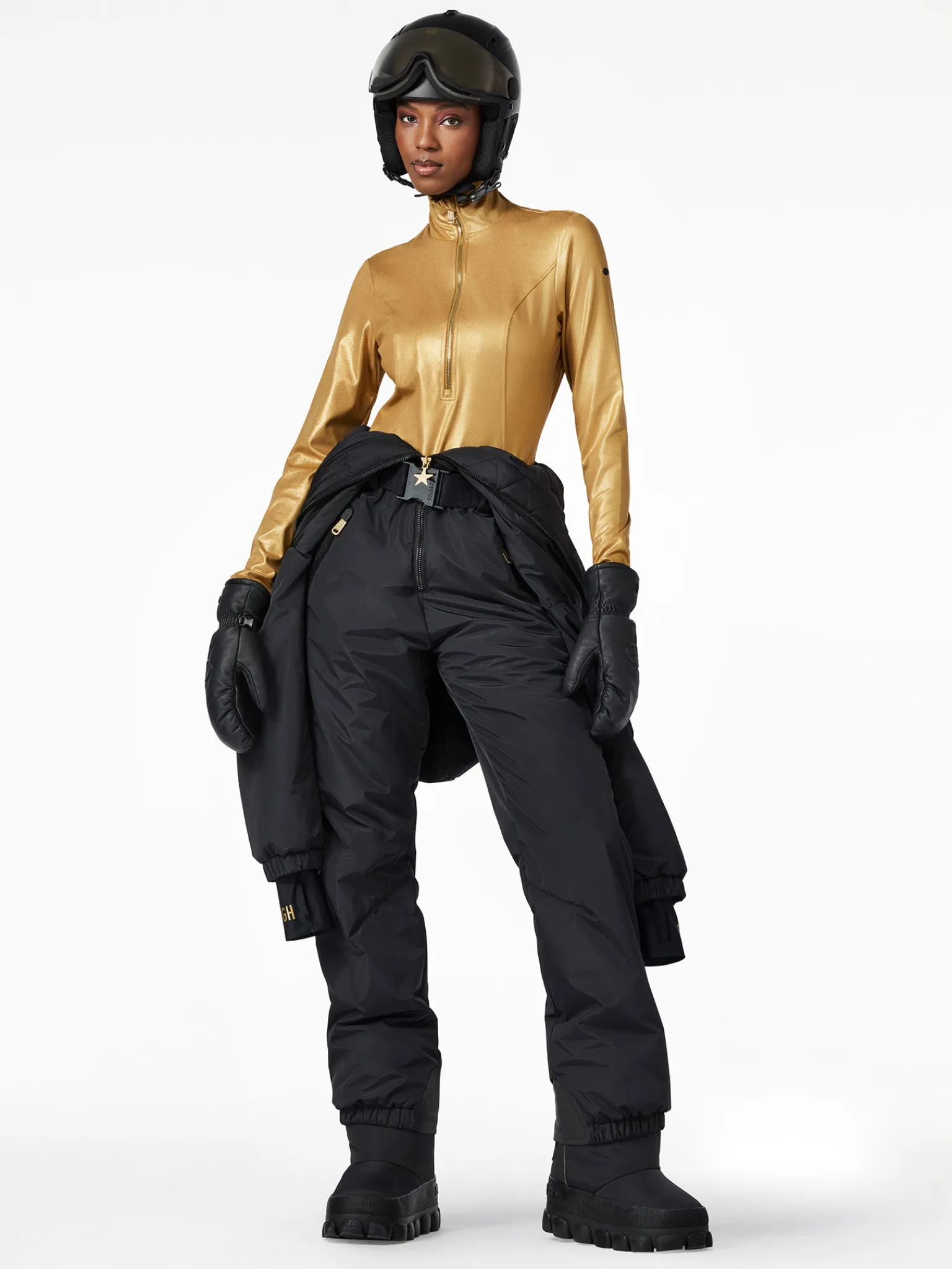 Goldbergh GLAMOUR Ski Pully gold Best Sale