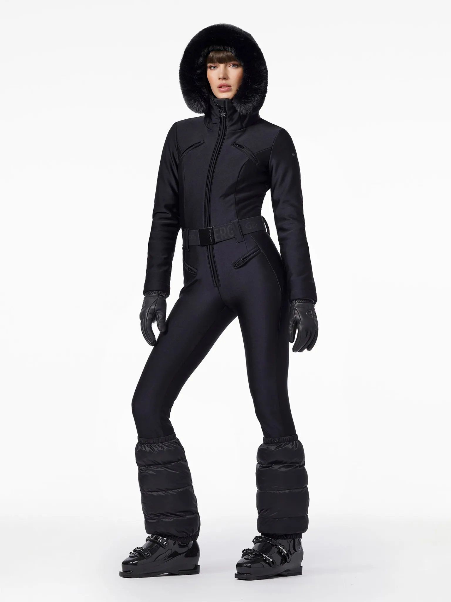 Goldbergh GLISSER FAUX BORDER Ski Suit black Cheap