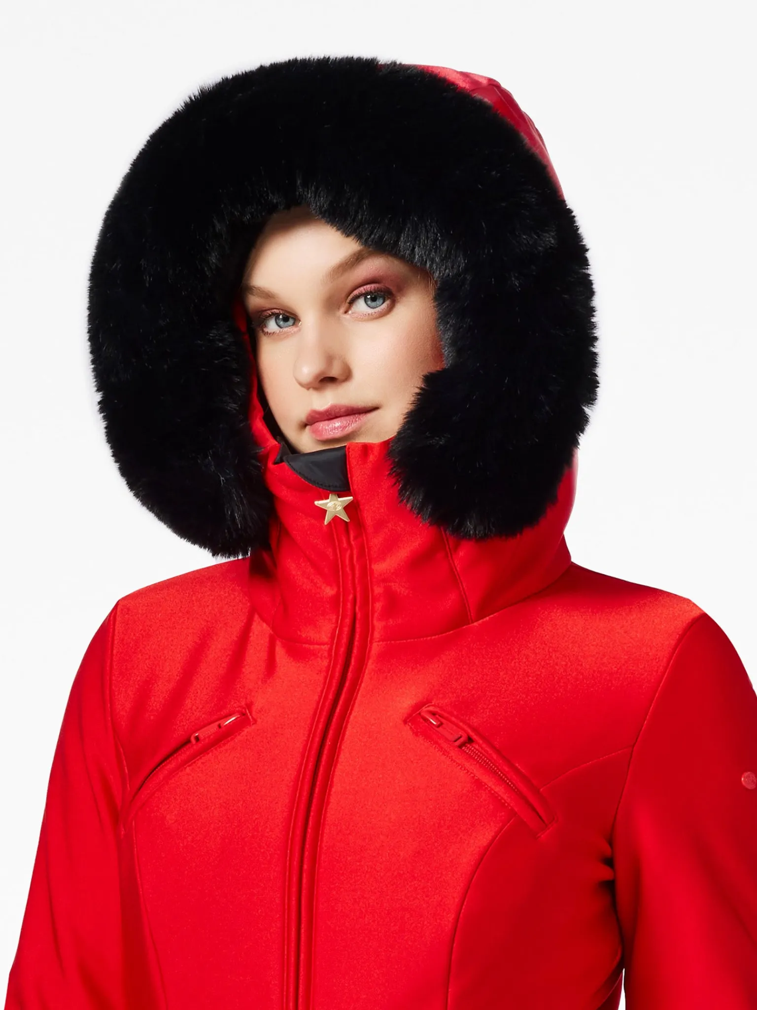 Goldbergh GLISSER FAUX BORDER Ski Suit flame Fashion