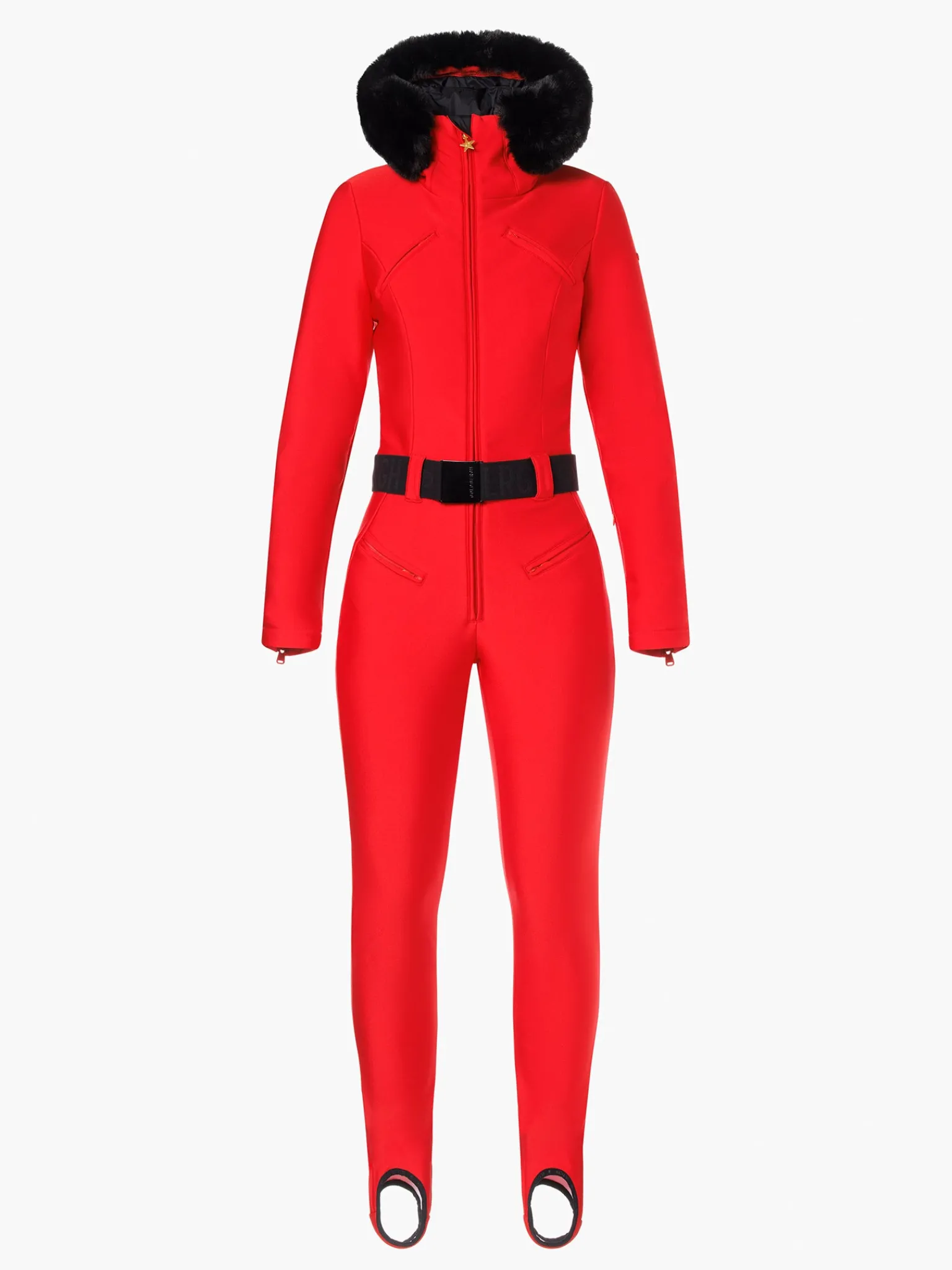Goldbergh GLISSER FAUX BORDER Ski Suit flame Fashion