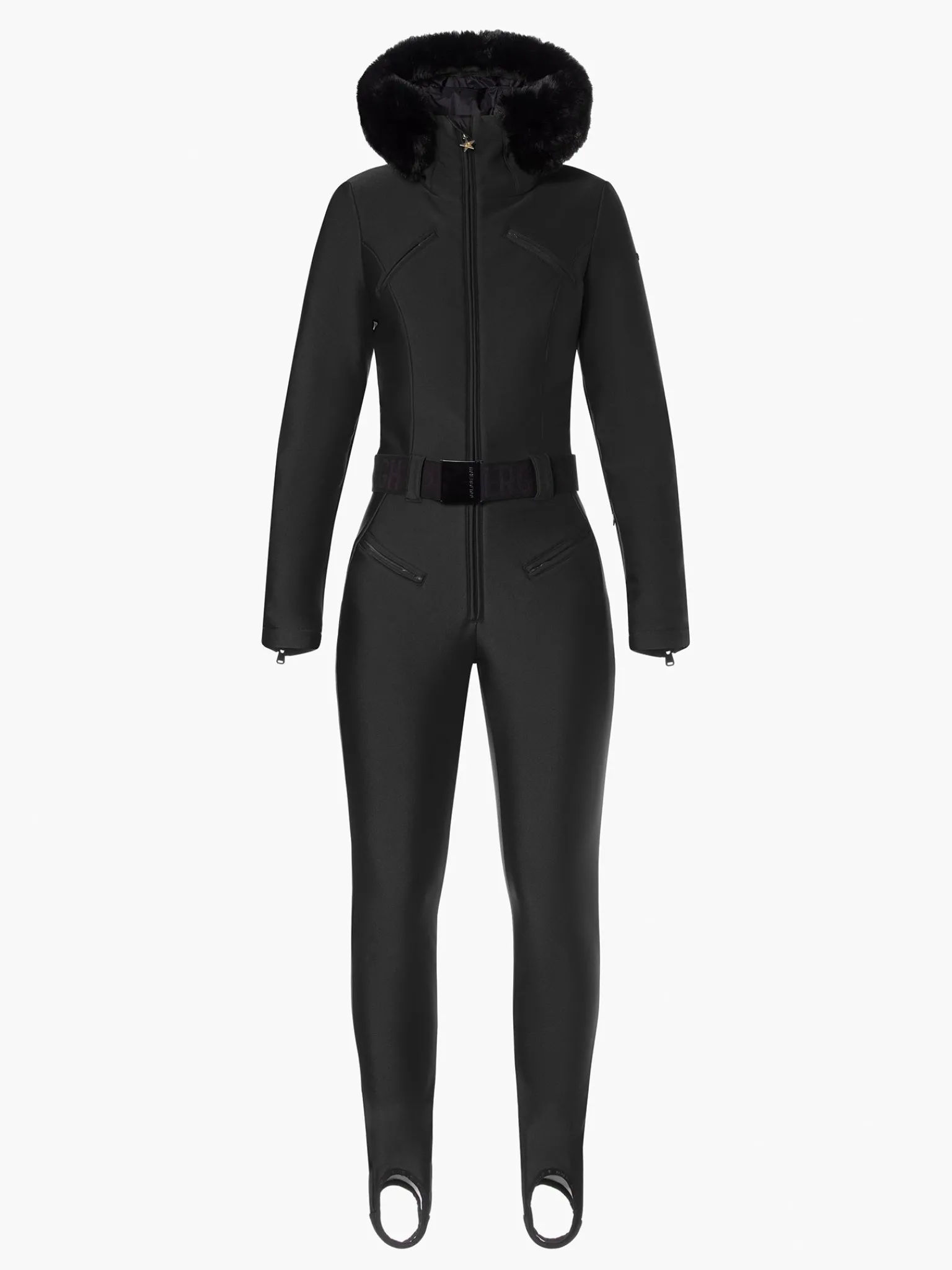Goldbergh GLISSER FAUX BORDER Ski Suit black Cheap