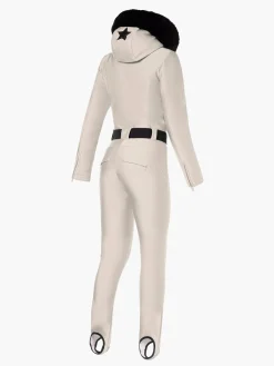 Goldbergh GLISSER FAUX BORDER Ski Suit champagne Flash Sale