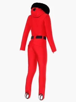 Goldbergh GLISSER FAUX BORDER Ski Suit flame Fashion