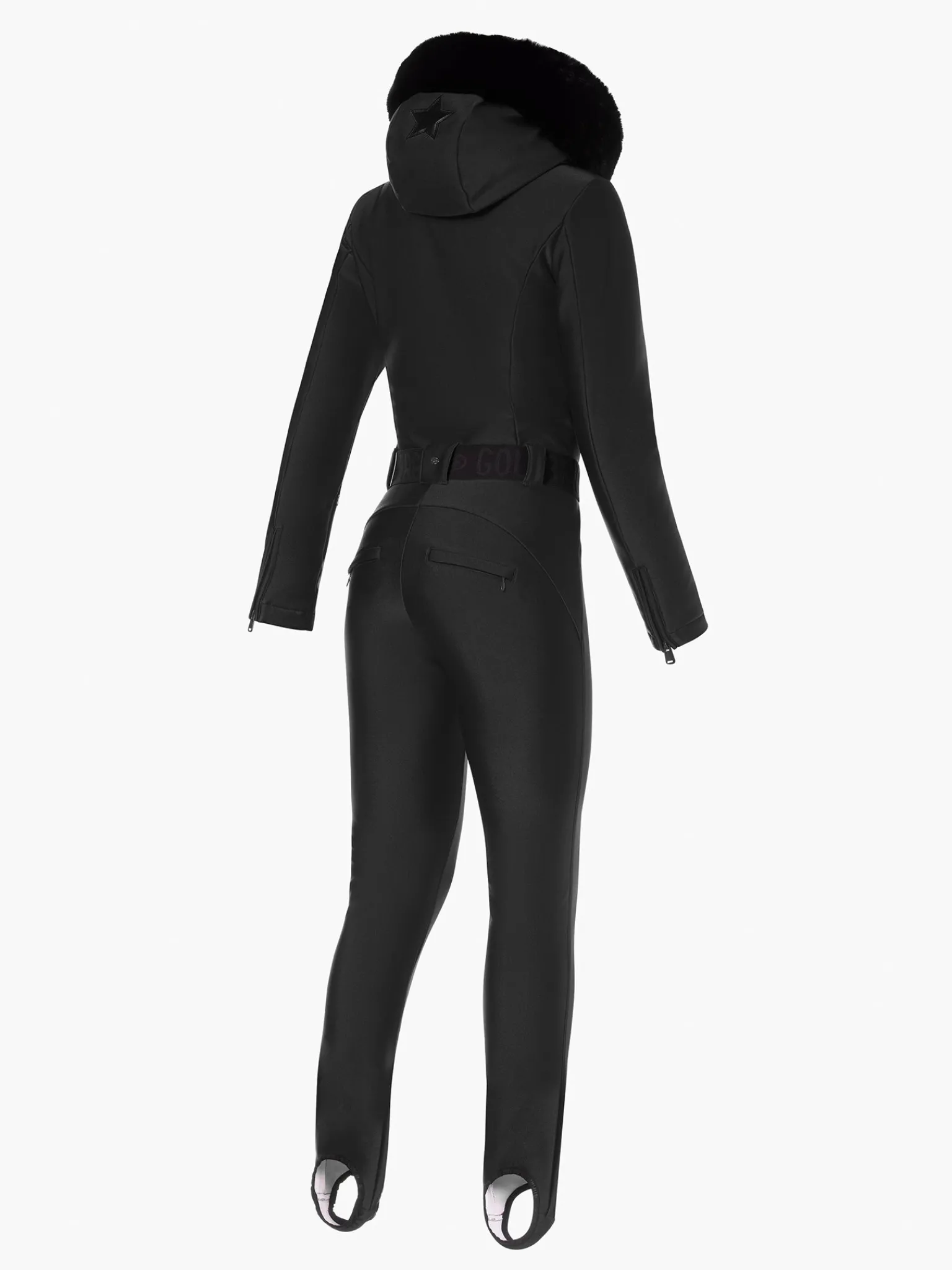 Goldbergh GLISSER FAUX BORDER Ski Suit black Cheap