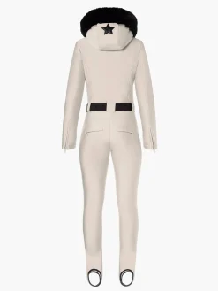 Goldbergh GLISSER FAUX BORDER Ski Suit champagne Flash Sale