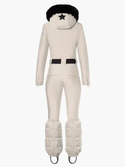 Goldbergh GLISSER FAUX BORDER Ski Suit champagne Flash Sale