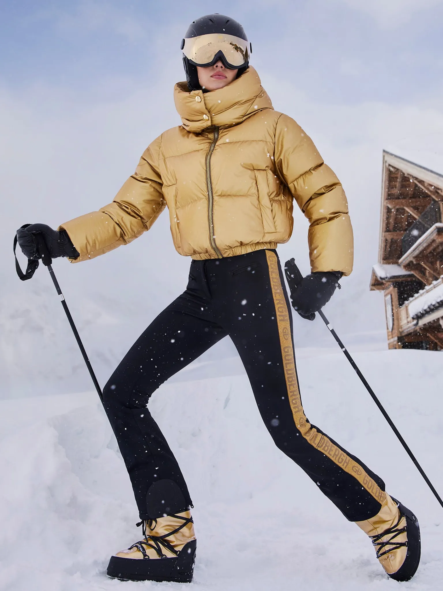 Goldbergh GOLDEN EDGE Ski Pants black New