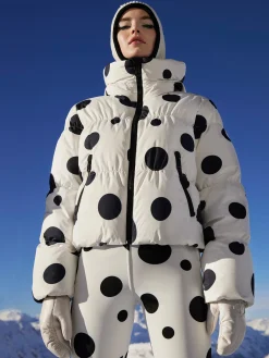 Goldbergh GRAND Ski Jacket dot cream Outlet