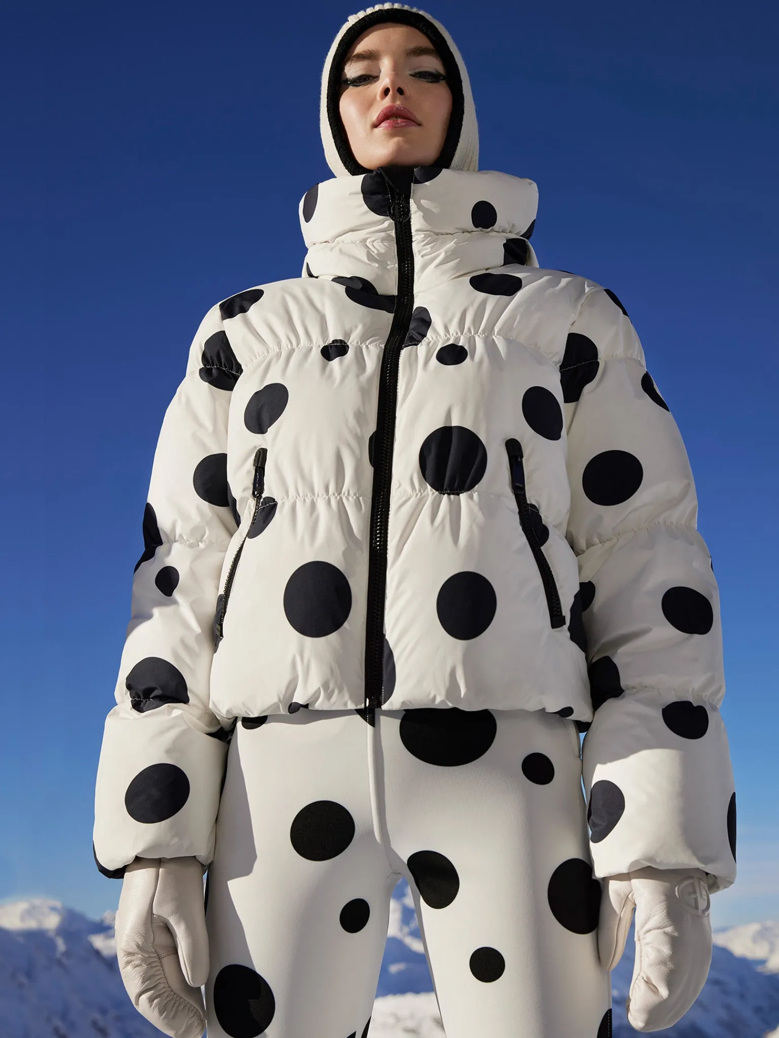 Goldbergh GRAND Ski Jacket dot cream Outlet
