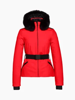 Goldbergh Hida Faux Border Ski Jacket Flame Online