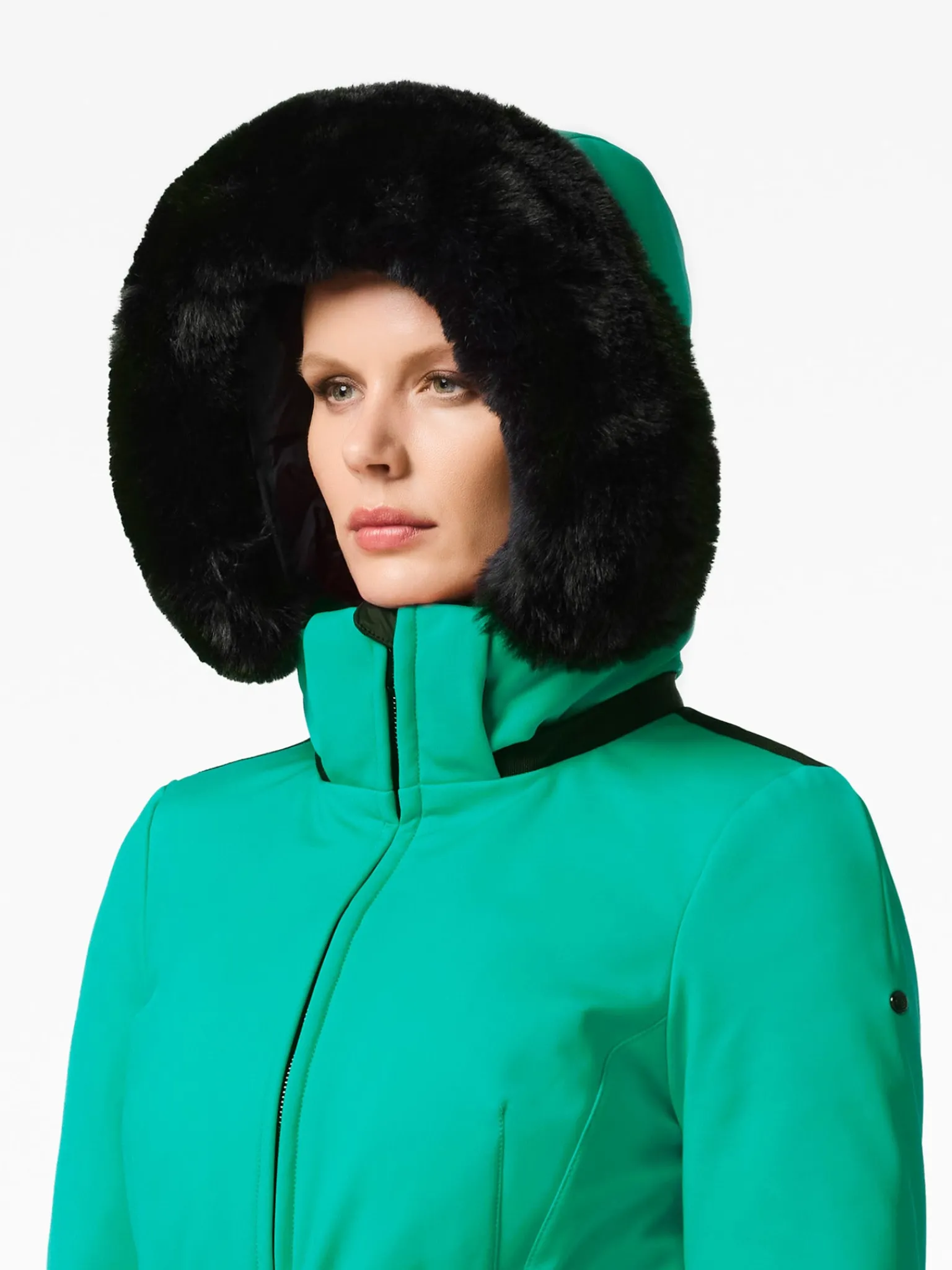 Goldbergh Hida Faux Border Ski Jacket Ice green Fashion