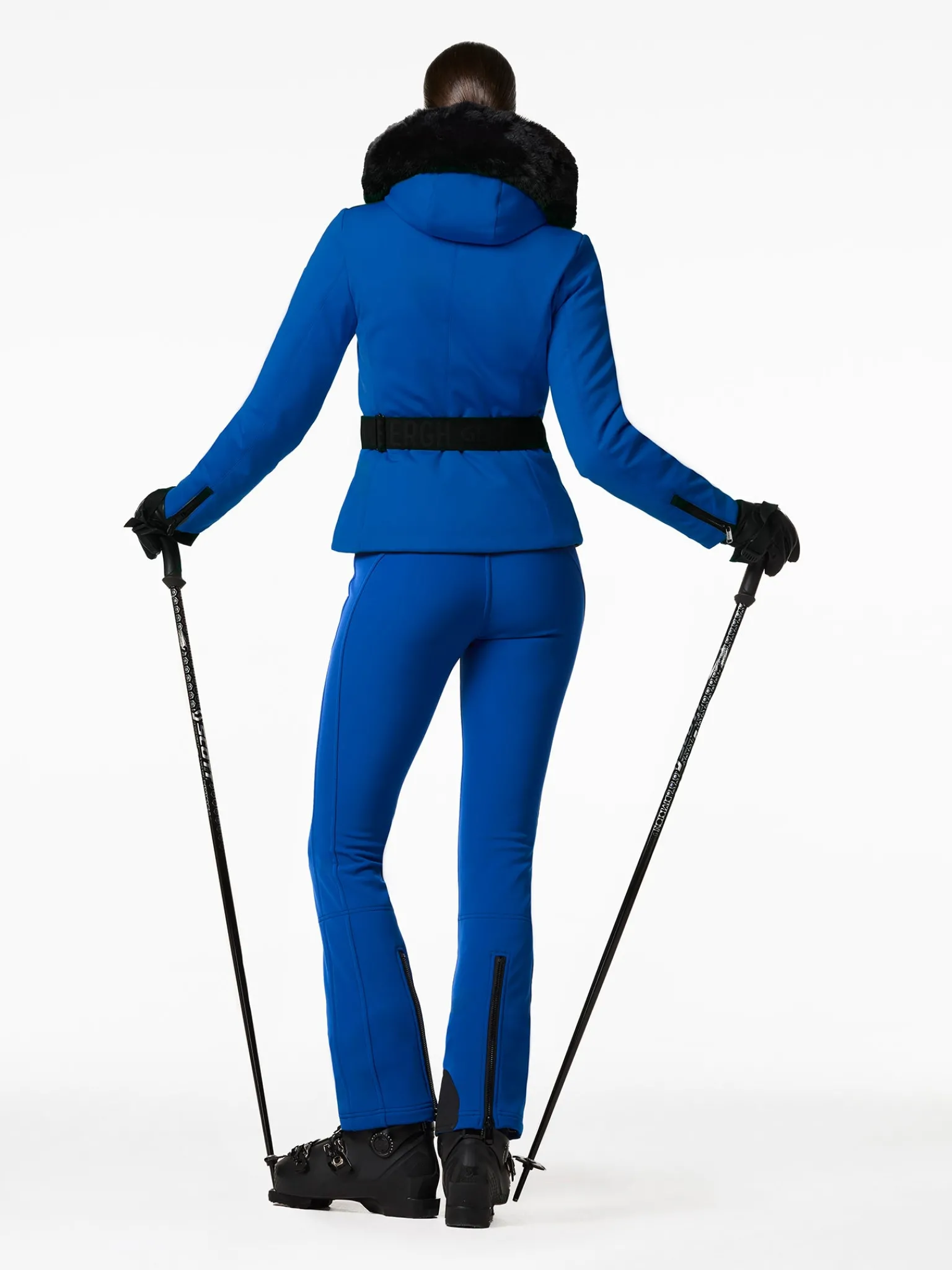 Goldbergh Hida Faux Border Ski Jacket Dazzling blue Fashion