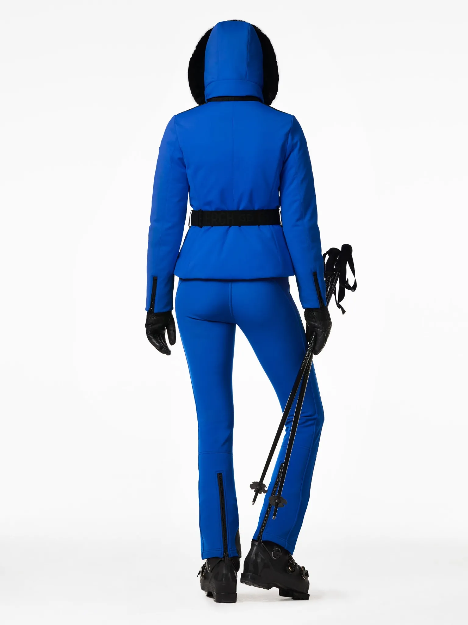 Goldbergh Hida Faux Border Ski Jacket Dazzling blue Fashion