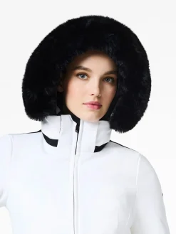 Goldbergh Hida Faux Border Ski Jacket White Sale
