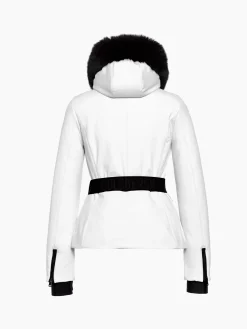 Goldbergh Hida Faux Border Ski Jacket White Sale