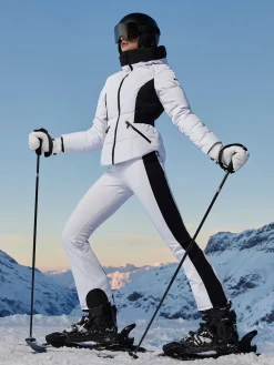 Goldbergh HIGH END Ski Pants white Cheap