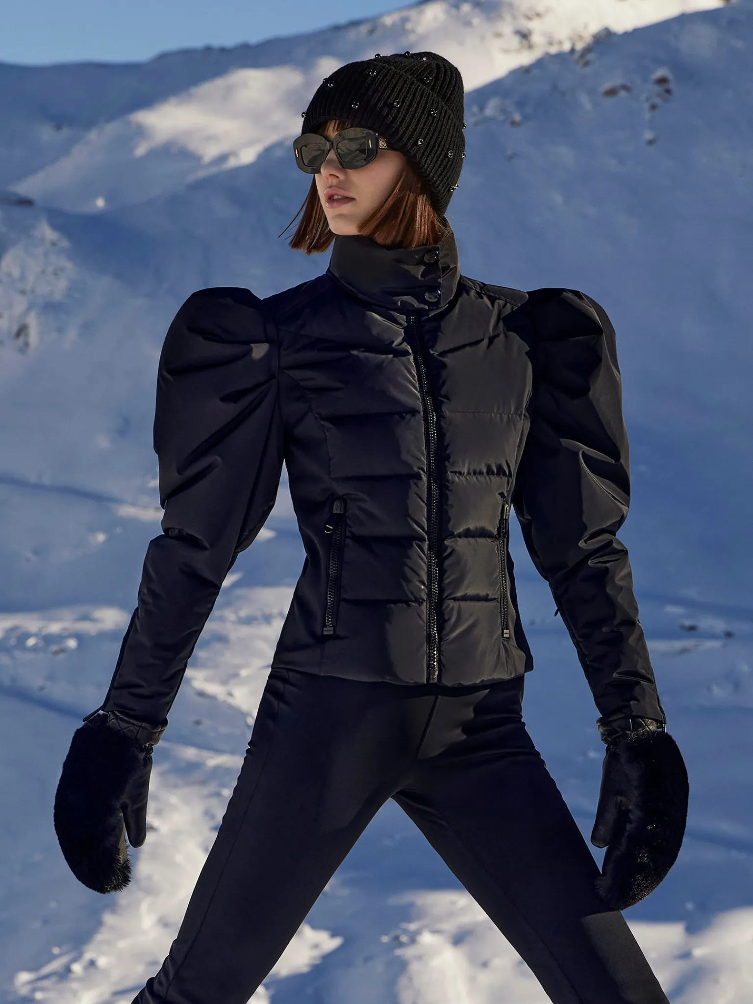 Goldbergh HILL Mittens black Fashion