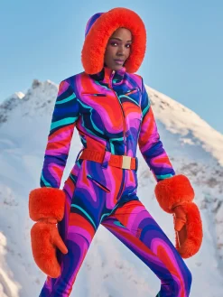 Goldbergh HILL Mittens orange Fashion