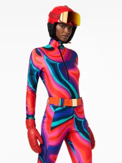 Goldbergh ILLUSION Ski Pully absinthe rainbow Fashion