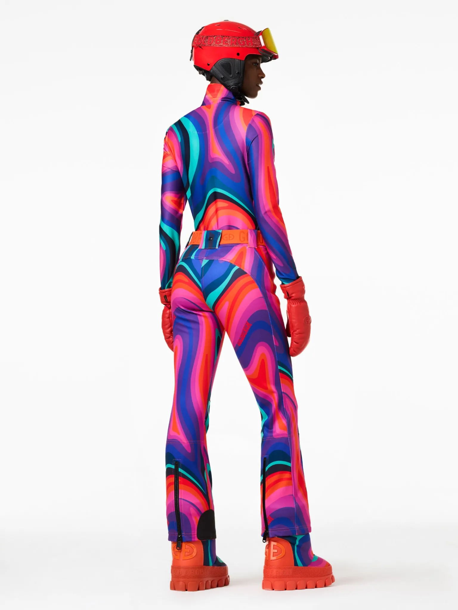Goldbergh ILLUSION Ski Pully absinthe rainbow Fashion