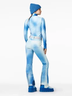 Goldbergh JEAN Ski Pully denim print Discount
