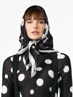Goldbergh LA COURSE Scarf black Clearance