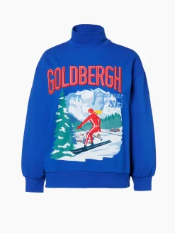 Goldbergh LA MONTAGNE Crew Neck Sweater dazzling blue Online